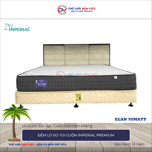 Đệm lò xo túi cuộn Elan IMPERIAL PREMIUM 6-2